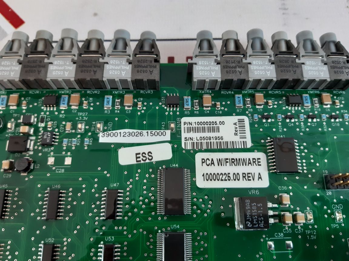 Asi Robicon 10000205.00 Rev A Pcb Card