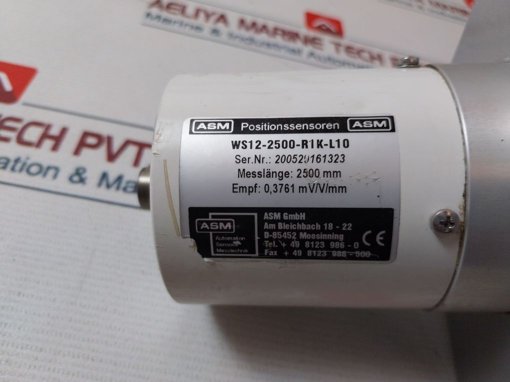 Asm Ws12-2500-r1K-l10 Position Sensor