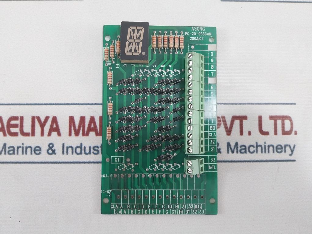 Asong Pc-20-9Sscan Pcb Card