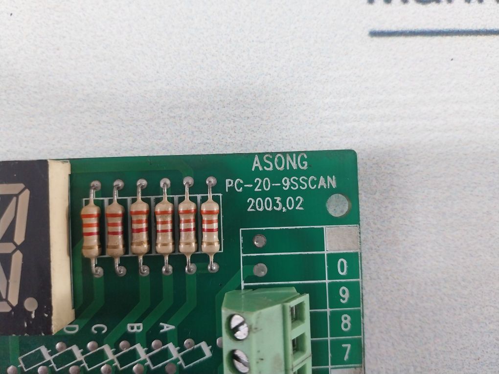 Asong Pc-20-9Sscan Pcb Card