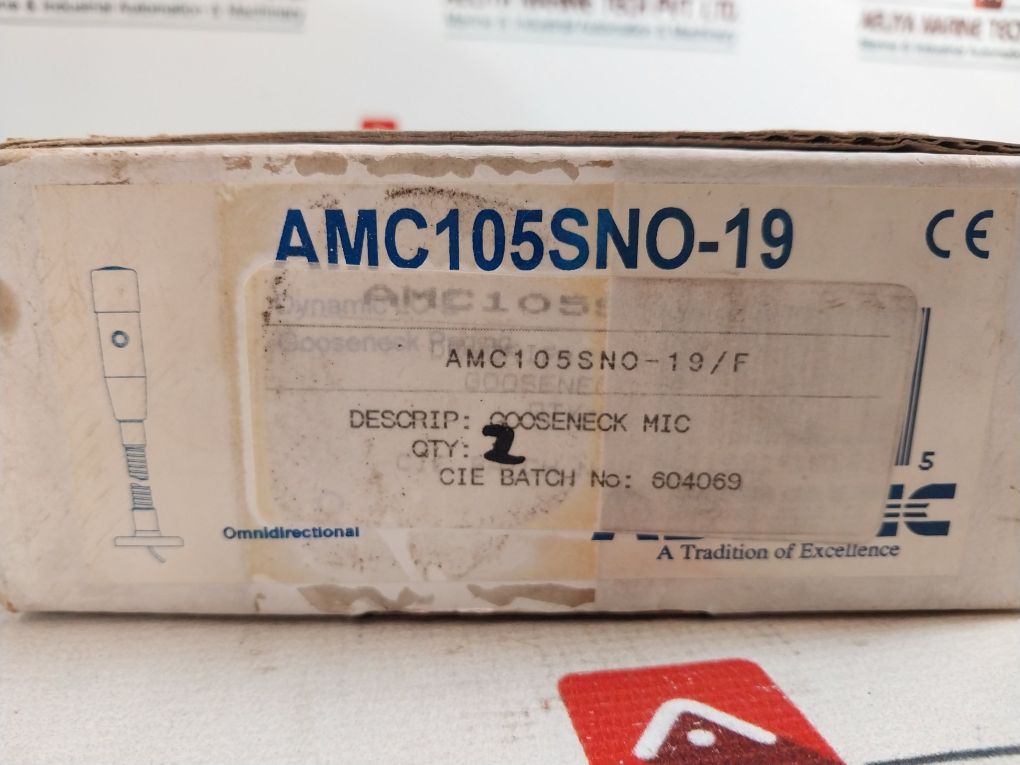 Astatic Amc-105Sno Dynamic Omnidirectional Gooseneck Microphone 
