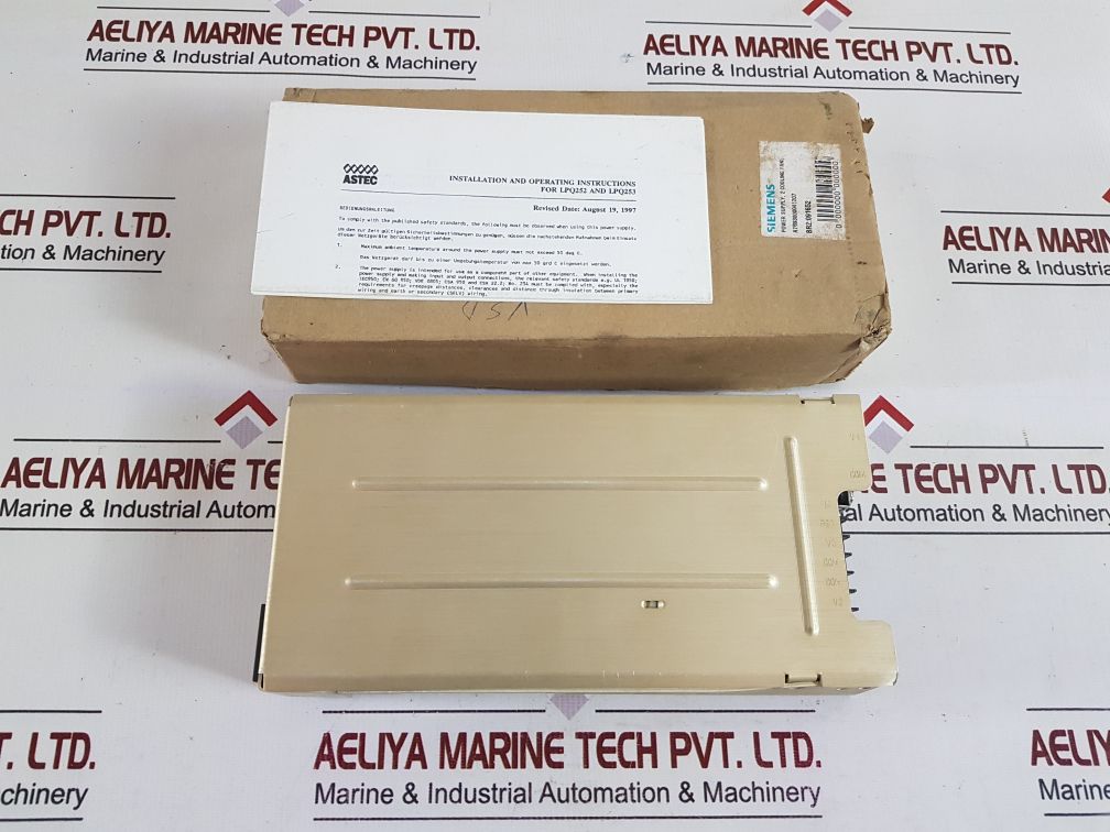 Siemens Astec Lpq252 Power Supply