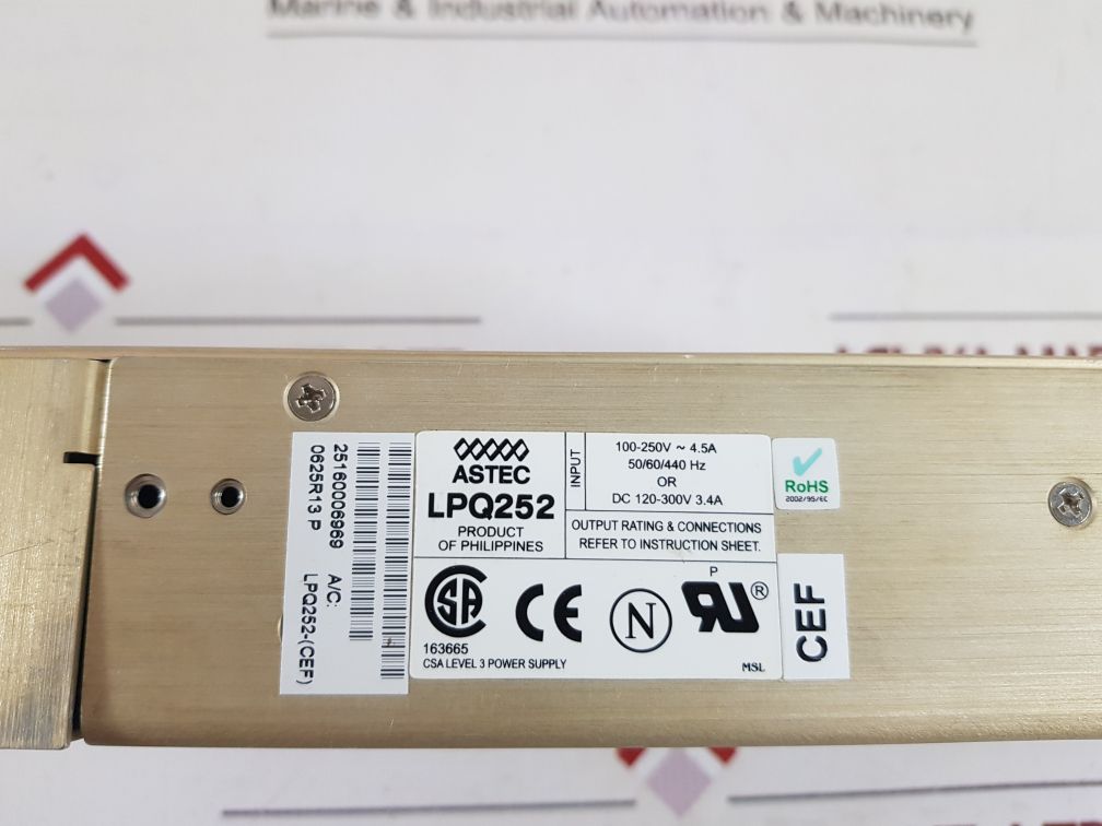 Siemens Astec Lpq252 Power Supply