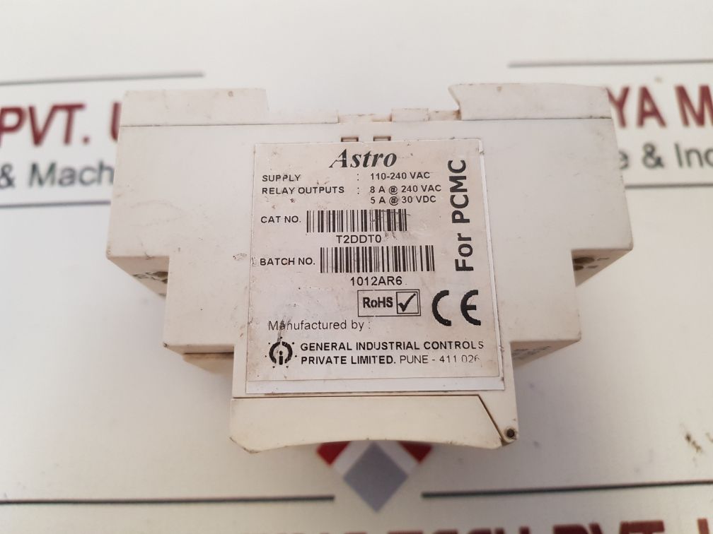 Astro T2Ddt0 Time Switch 110-240V Ac 30V Dc