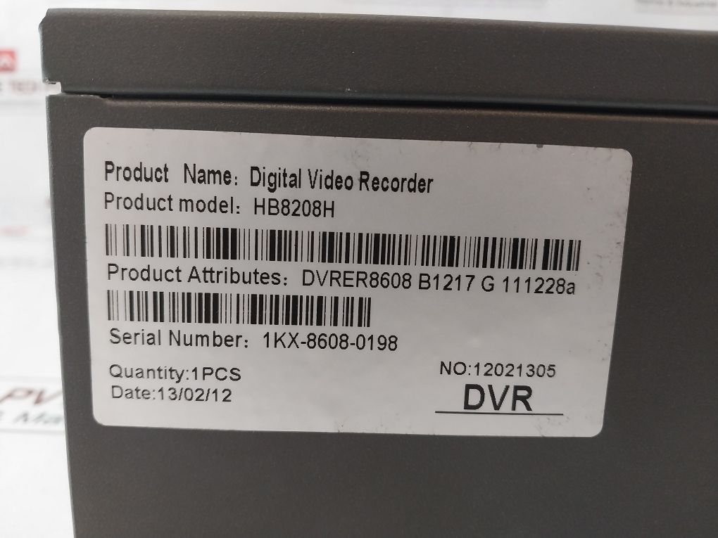Asus Hb8208H Digital Video Recorder Set
