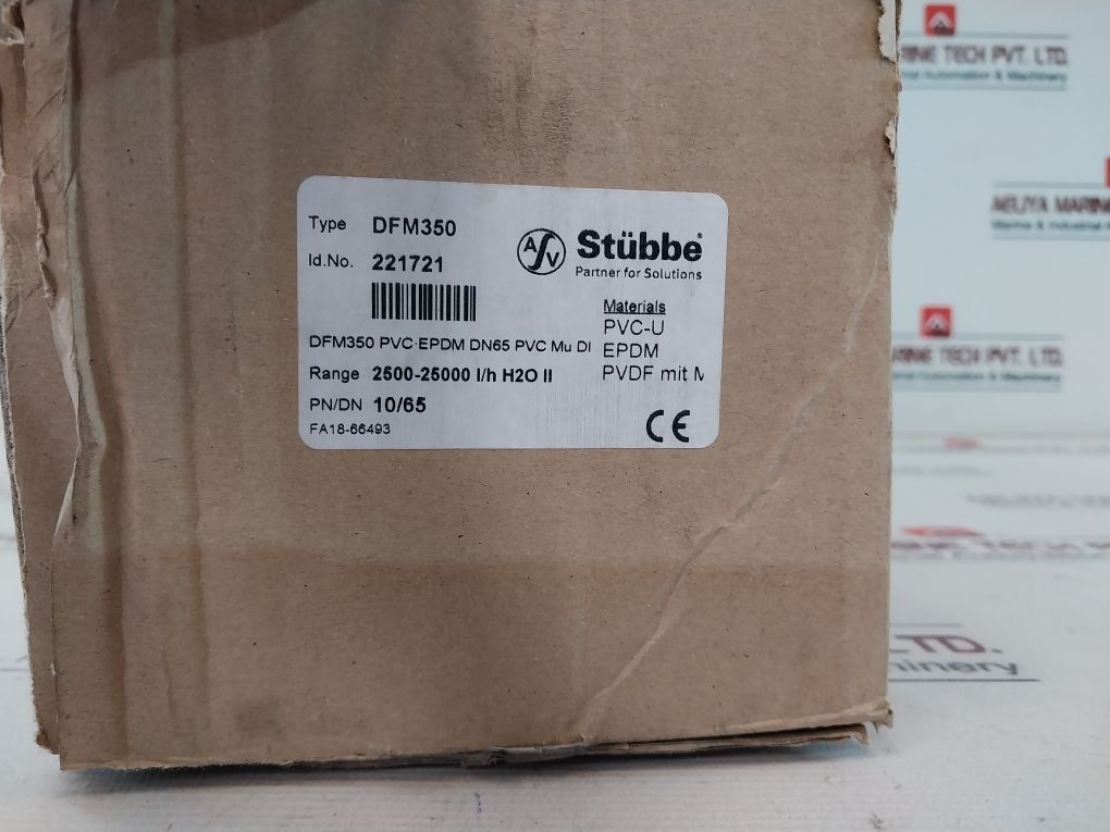 Asv Stubbe 2500-25000 L/H Variable Area Flow Meter