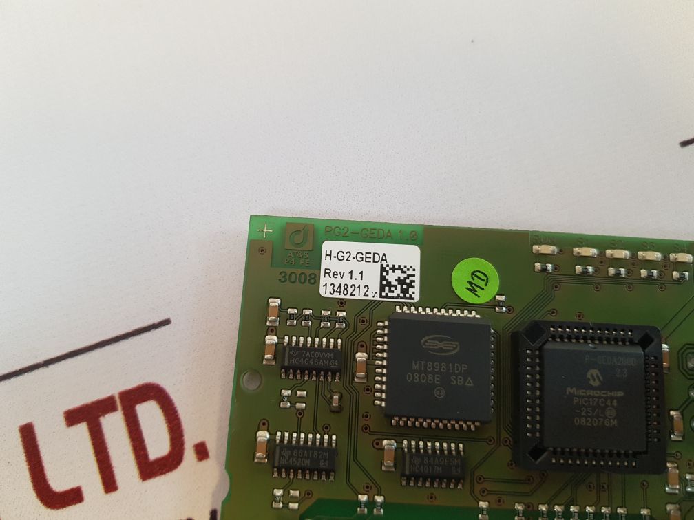 At & S Pg2-geda 1.0 Pcb Card