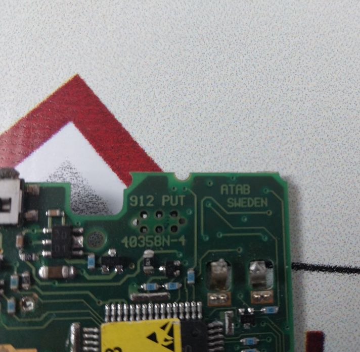 Atab 40358N-4 Pcb Card