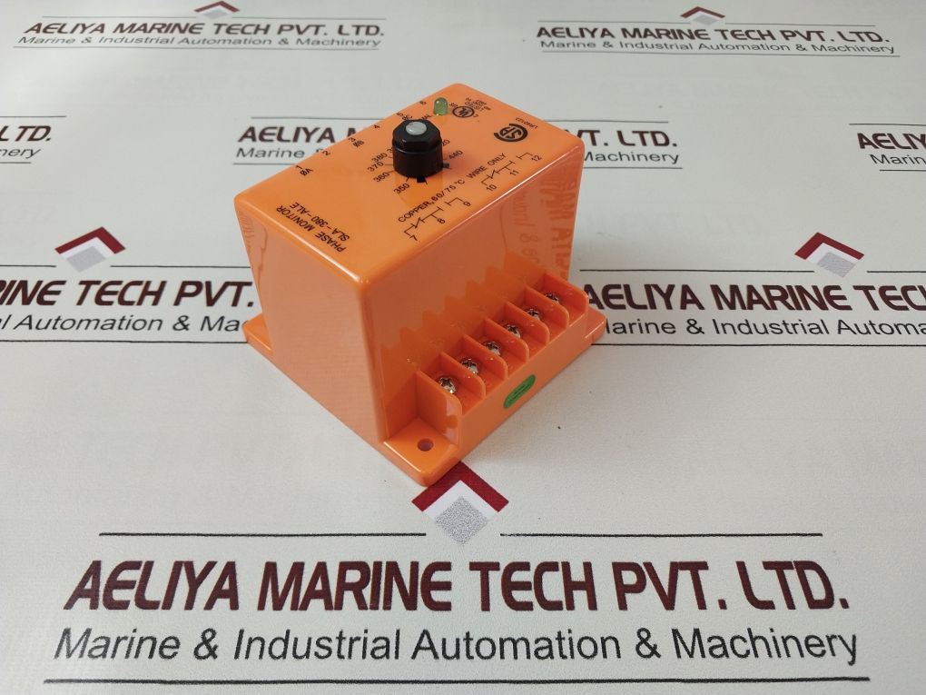 Atc Diversified Electronics Sla-380-ale 3-phase Sequence And Loss Monitor Relay