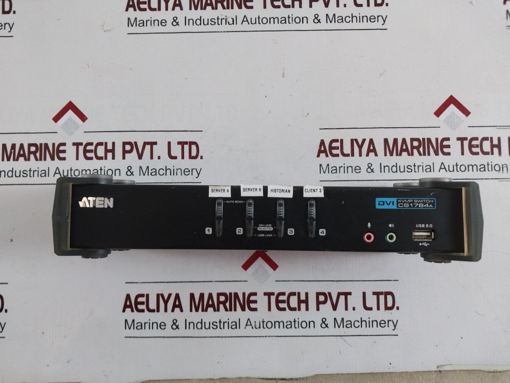 Aten Cs1764A 4-port Usb 2.0 Dvi Kvmp Switch