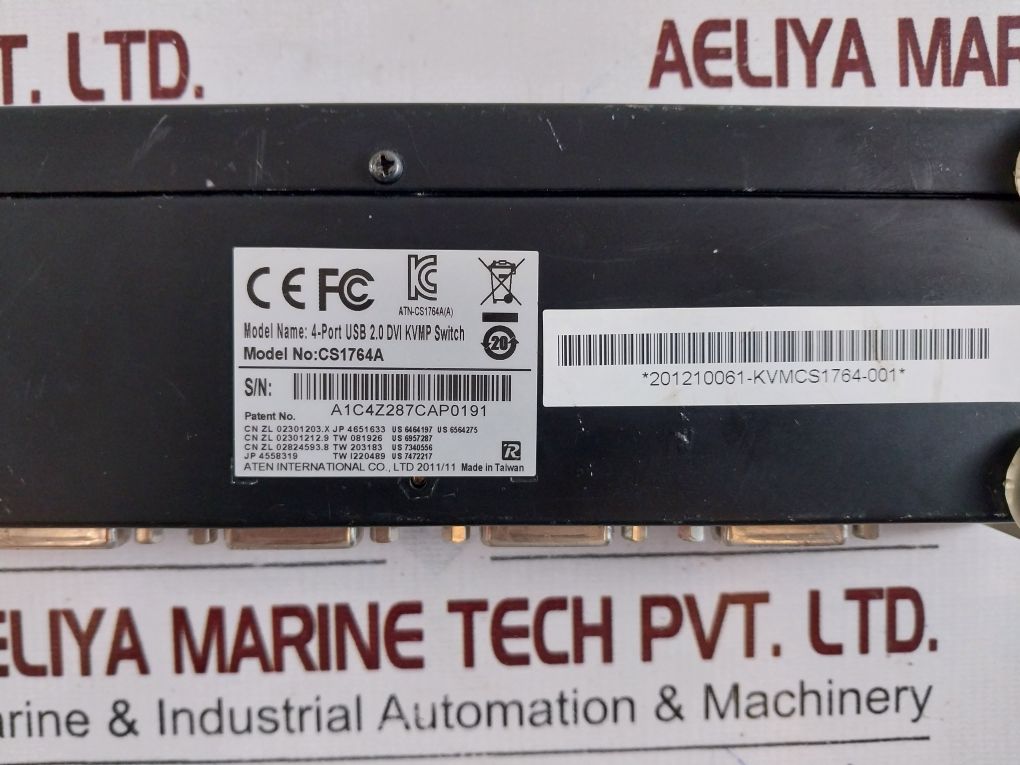 Aten Cs1764A 4-port Usb 2.0 Dvi Kvmp Switch