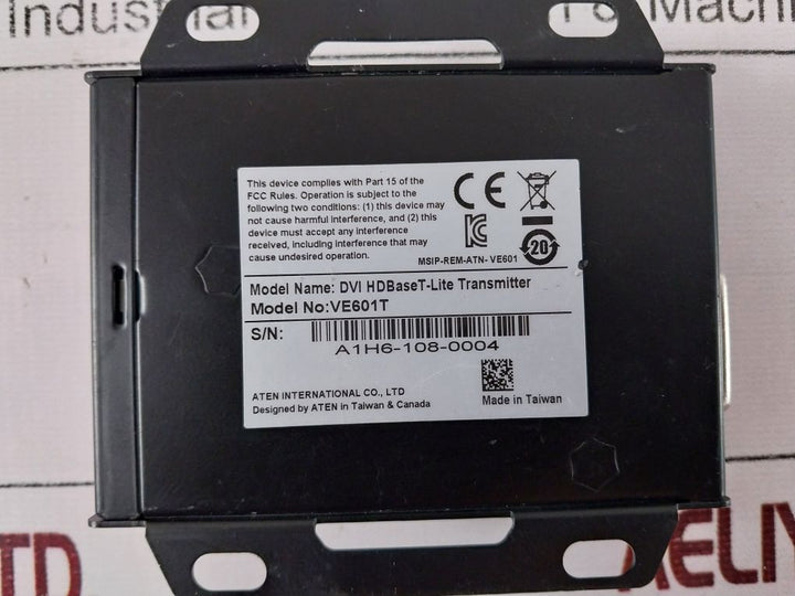 Aten Ve601T Dvi Hdbaset-lite Extender/Transmitter
