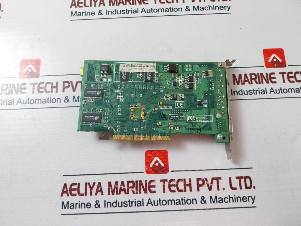 Ati 1024-c194-00-sa Radeon 9000 64M Agp Retro Graphics Card Passive Heatsink