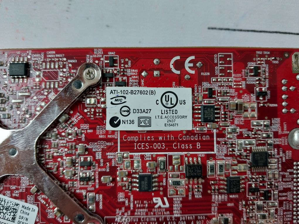 Ati Radeon 109-b27631-00 Graphics Card B276
