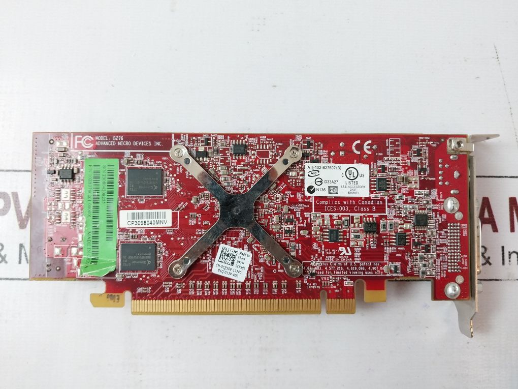 Ati Radeon 109-b27631-00 Graphics Card B276