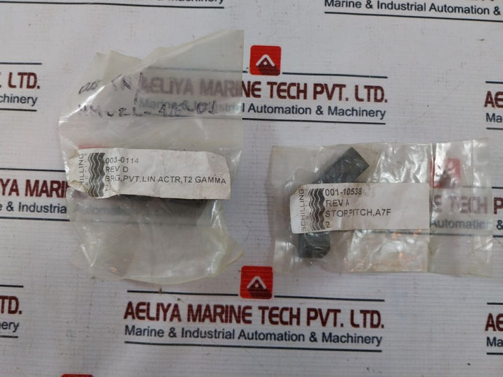 Atlas 008-0510 Hard Stop Shoulder Bearing Actuator Bronze Spares Kit