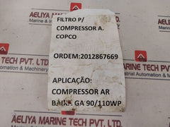Atlas Copco 1613.6105-00 Oil Filter For Compressor