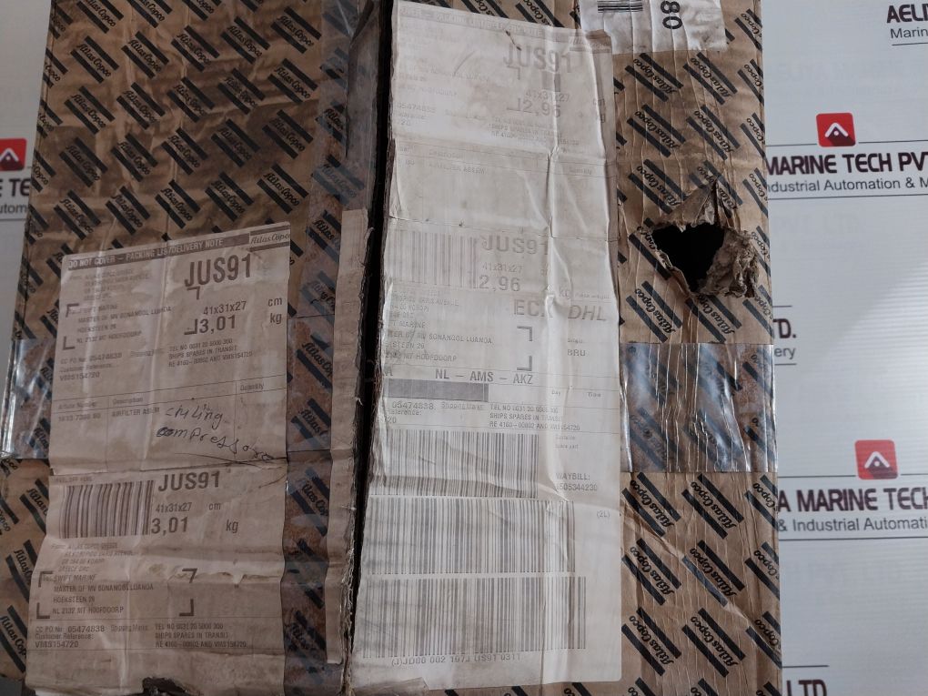 Atlas Copco 1613 7398 80 Air Filter Assembly