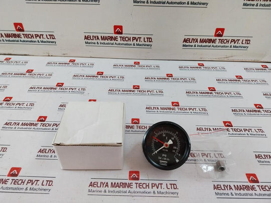 Atlas Copco 1615 7265 Pressure Gauge 0-220 Psig