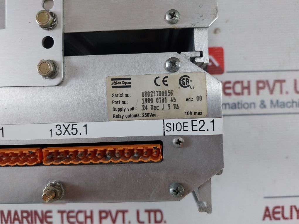 Atlas Copco 1900070125 Air Compressor Controller Panel