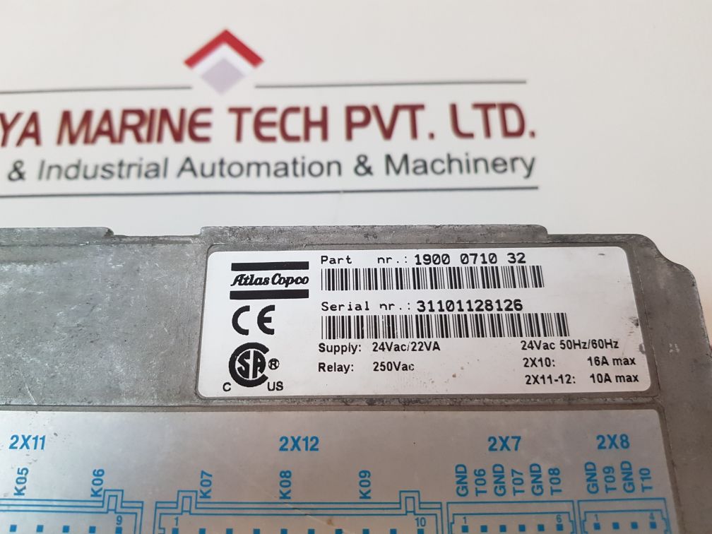 Atlas Copco 1900 0710 32 Panel Controller
