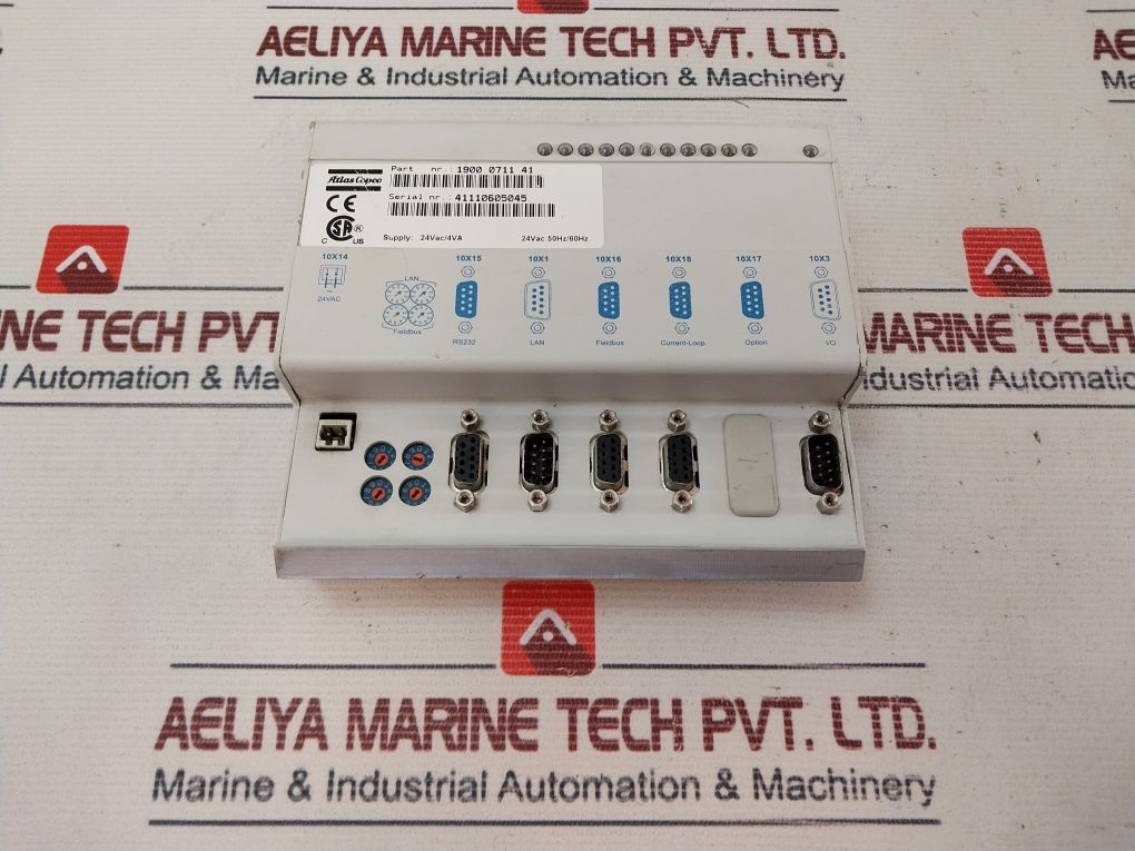 Atlas Copco 1900 0711 41 Controller 24Vac 50Hz/60Hz