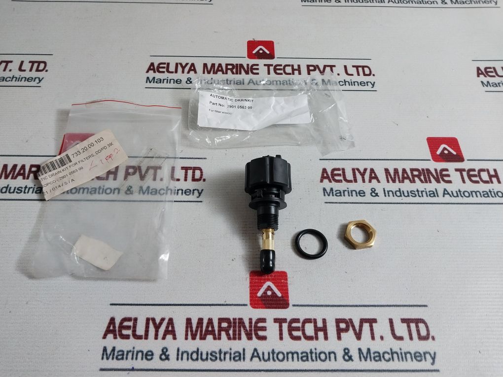 Atlas Copco 2901 0563 00 Automatic Drain Kit For Filter