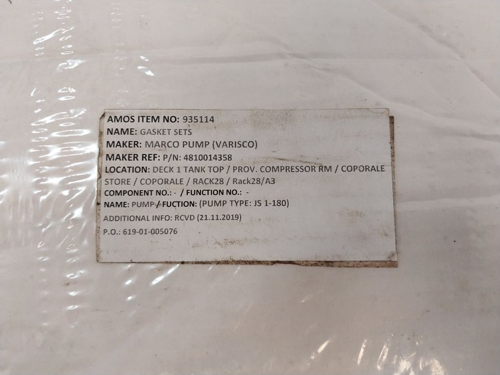 Atlas Copco 4810014358 Gasket Set