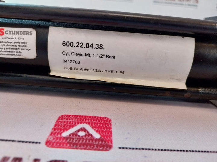 Atlas Cylinders Pneumatic Air Cylinder 1-1/2” Bore