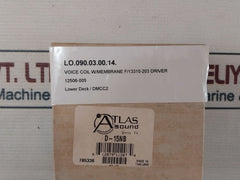 Atlas Sound D-15Nb Voice Coil W/Membrane Driver 12506-005