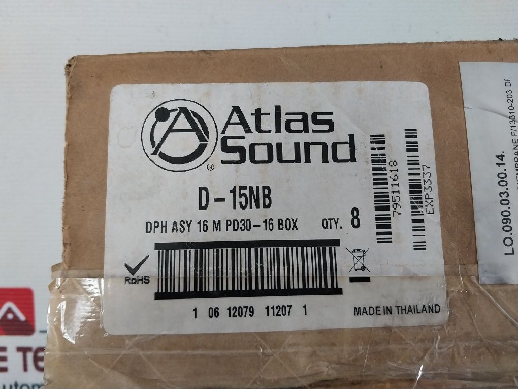 Atlas Sound D-15Nb Speaker Diaphragm