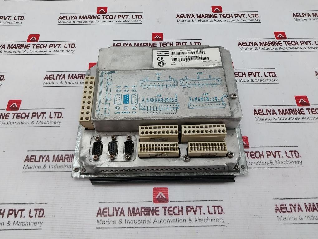 Atls Copco 1900 0710 12 Compressor Display Controller (Not Working)