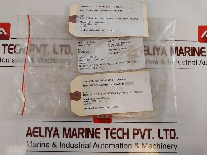 Atos 002290 Dha-0631/2/M/7 Solenoid Valve