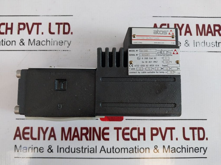 Atos 002290 Dha-0631/2/M/7 Solenoid Valve