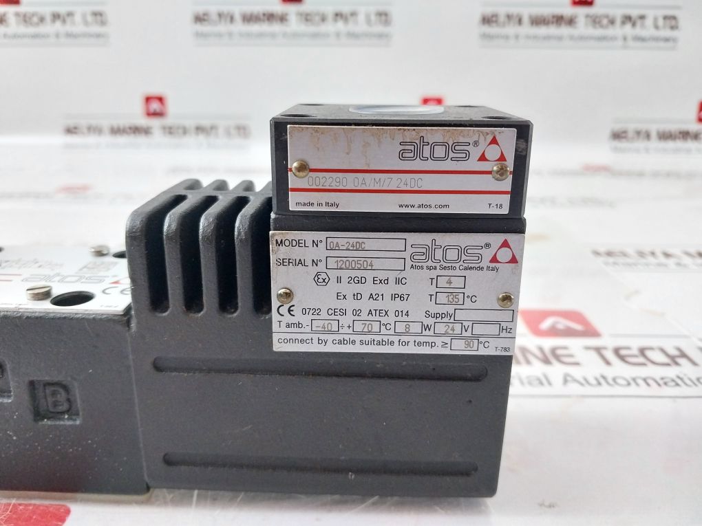 Atos 002290 Dha-0713/M/7 Directional Control Valve