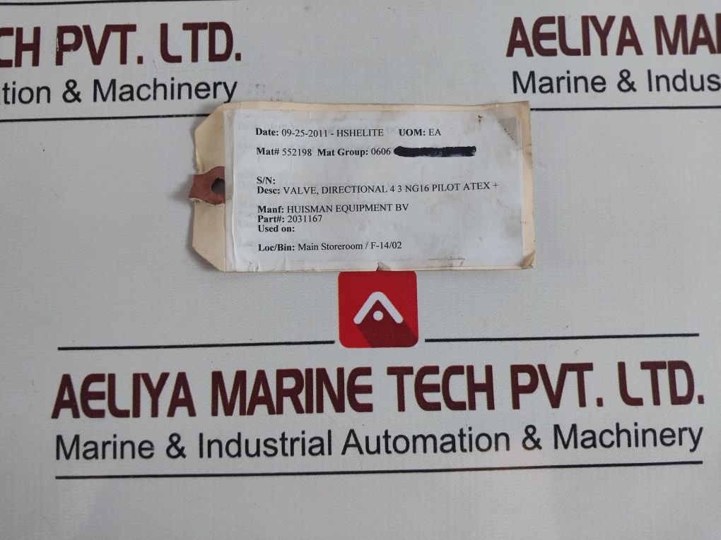 Atos 0Za-a-24Dc/Wp Directional Valve 2031167