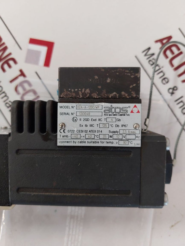 Atos Dhrza-p5-012/Gk/Wp23 Proportional Valve