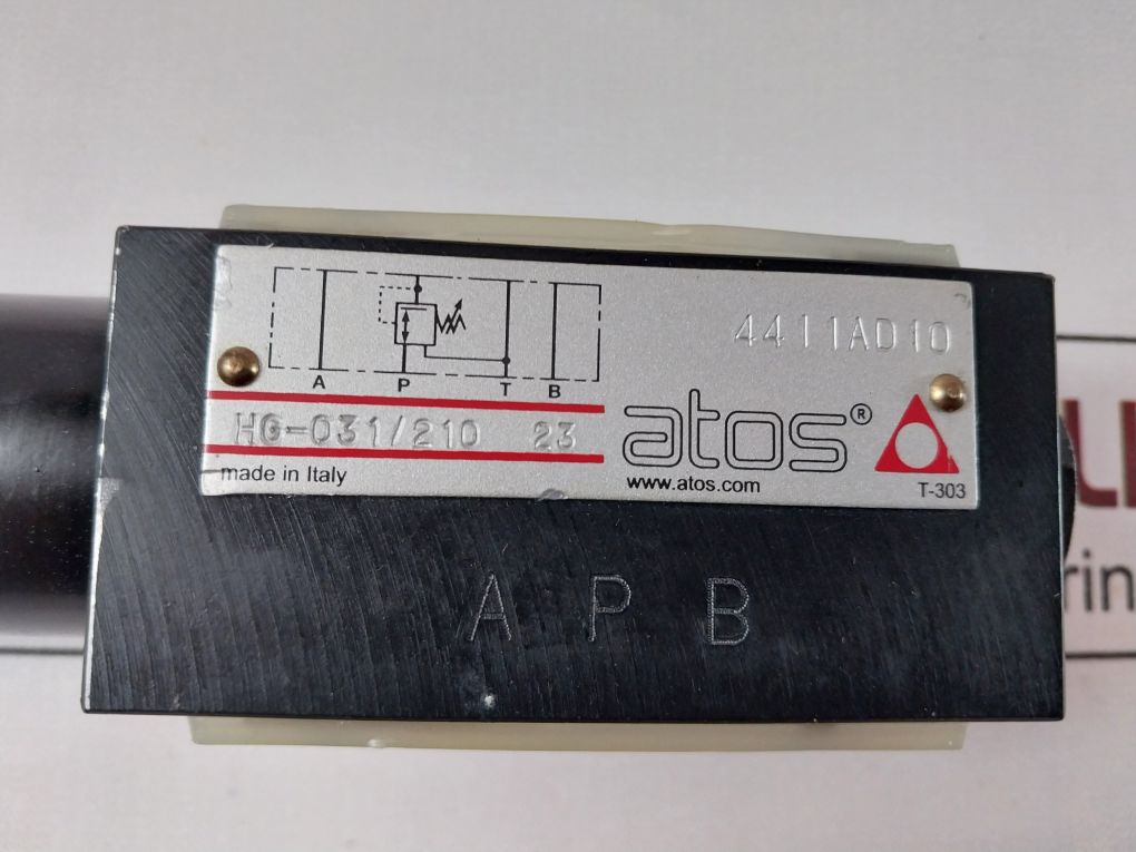 Atos Hg-031/210 23 Pressure Reducing Valve Free Shipping By Express
