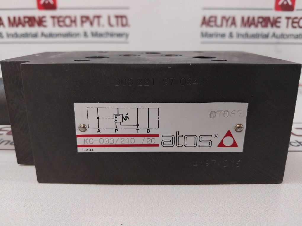 Atos Kg-033/210/20 Pressure Reducing Valve