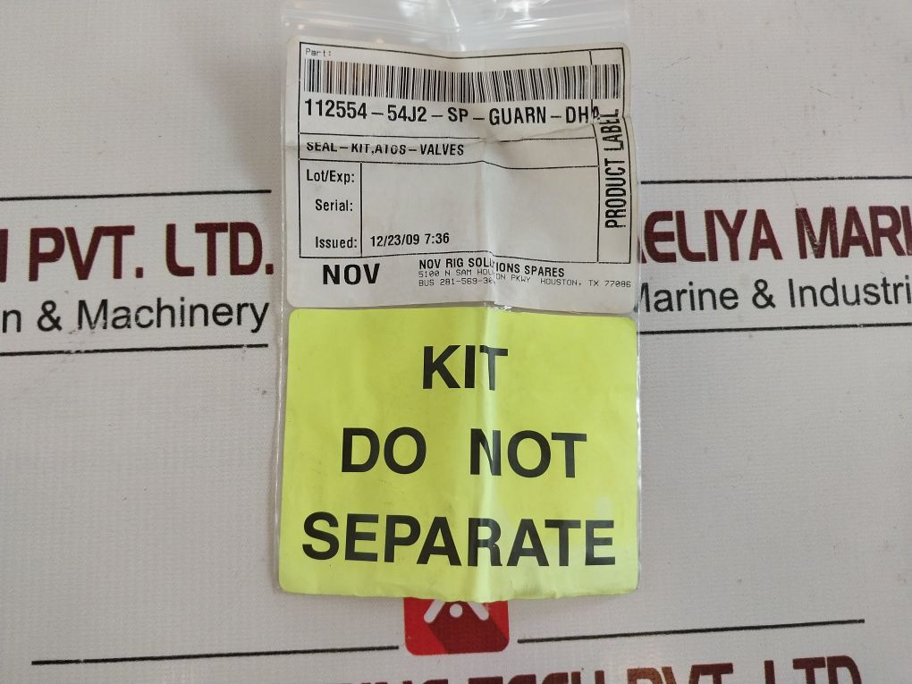 Nov 112554-54J2-sp-guarn-dha Seal Kit