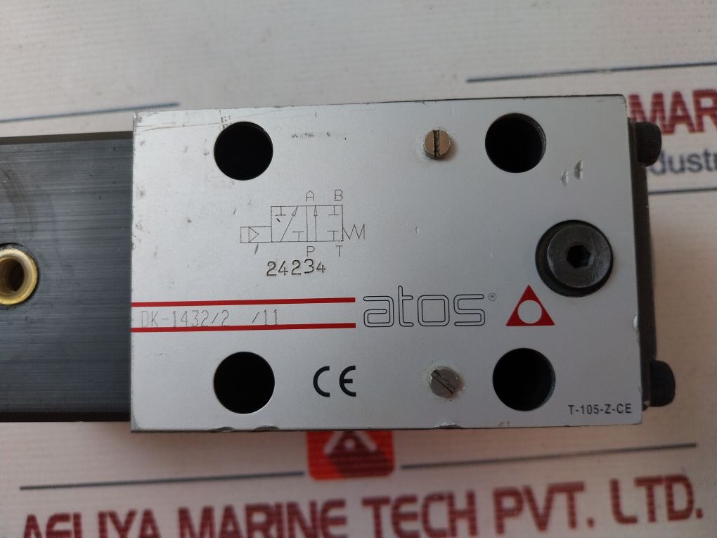 Atos T-105-z-ce Hydraulic Direction Control Valve