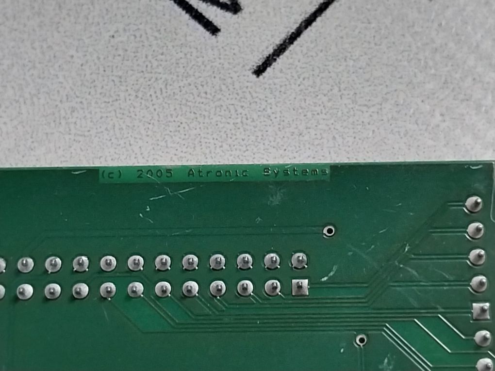 Atronic Systems Ptv3--b1L Pcb Card