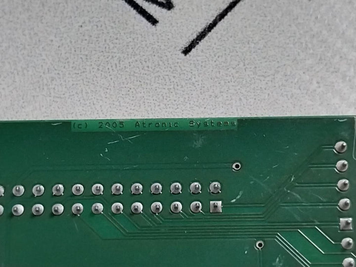 Atronic Systems Ptv3--b1L Pcb Card