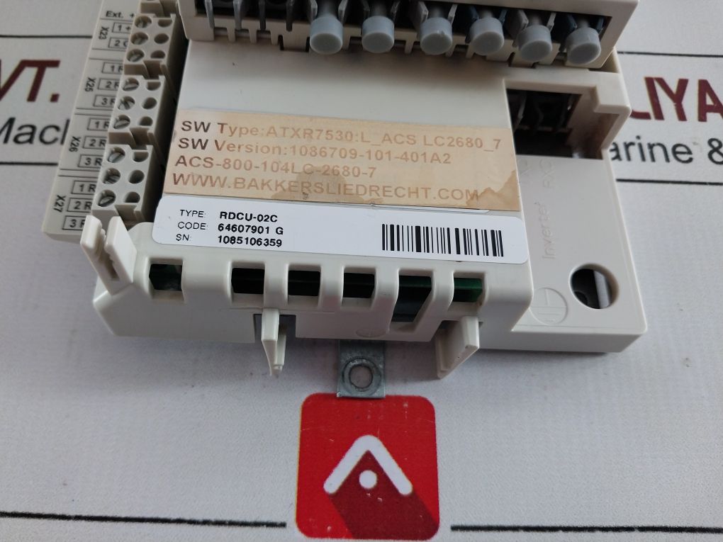 Abb Rdcu-02C Inverter Control Board Atxr7530:L_Acs Lc2680_7