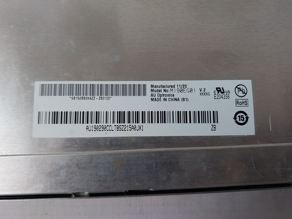 Au Optronics M190Eg01 Display With Inverter