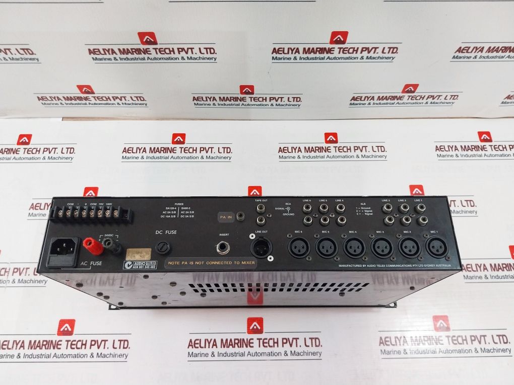 Audio Telex Sa60 Amplifier 24Vdc 70/100V