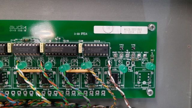 Audix Sl16 Busy 1/F
