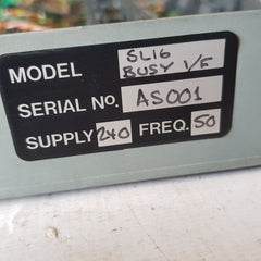 Audix Sl16 Busy 1/F
