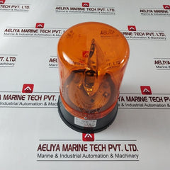 Auer 881 Orange Beacon Flashing Light 230 Volts