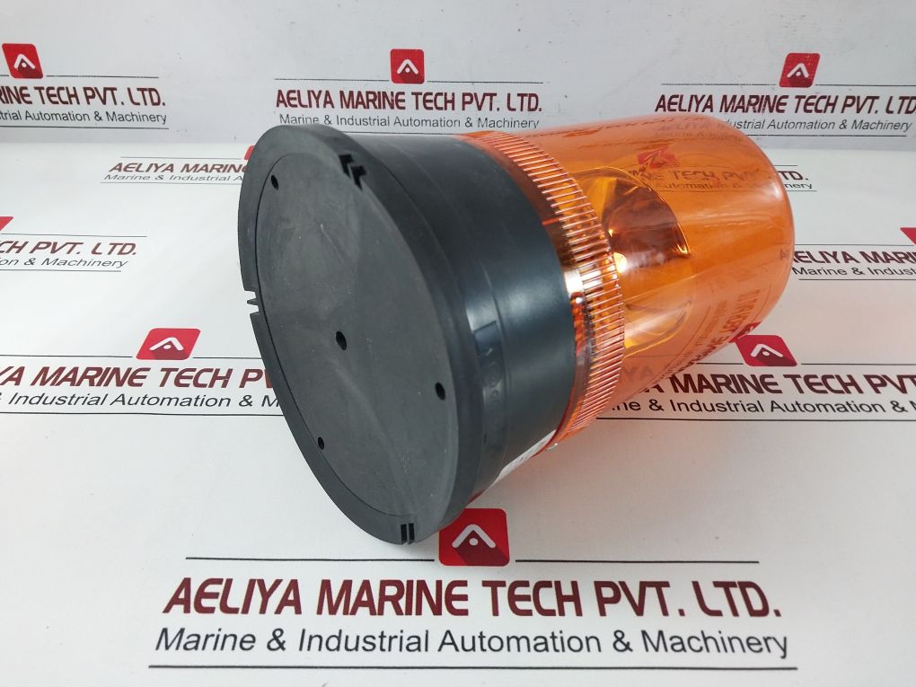 Auer 881 Orange Beacon Flashing Light 230 Volts
